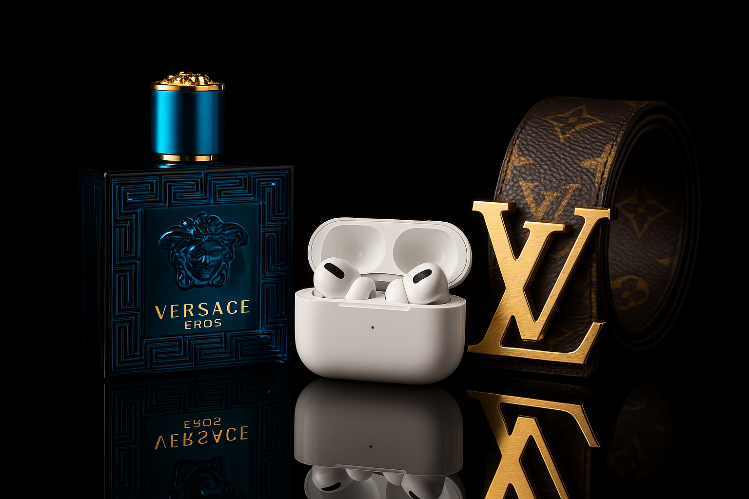 dělej parfém a pasek vice viditelnější , svetlejsi