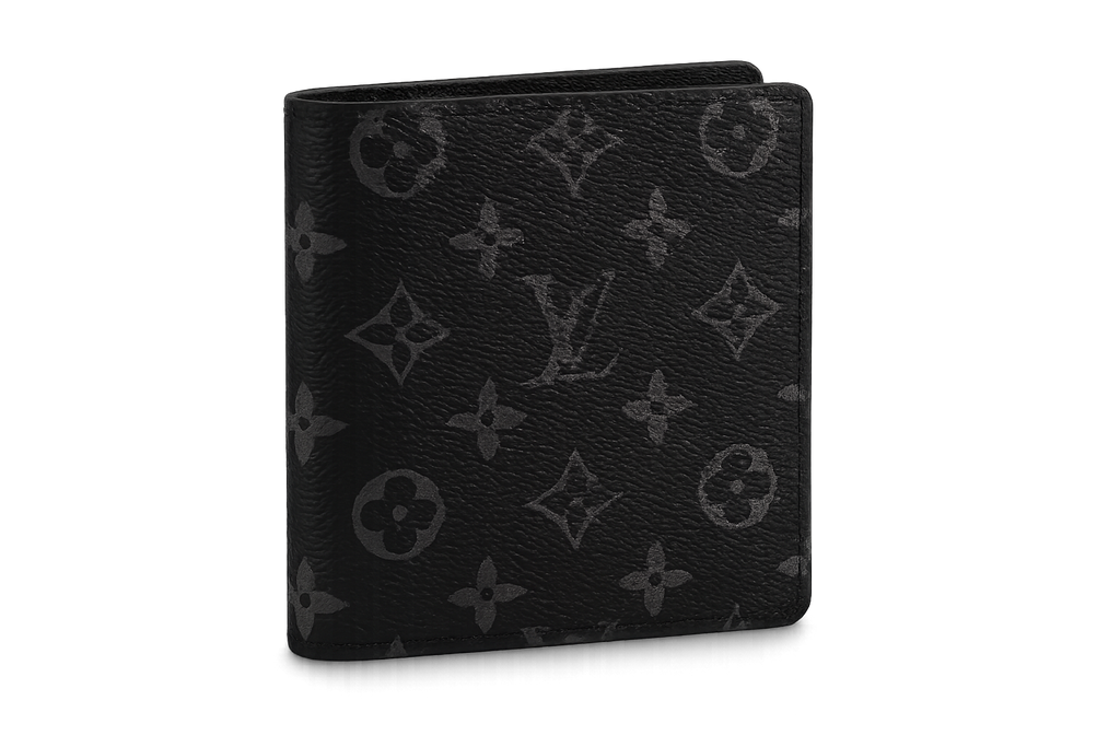 ne udelej normalni cernou louise vuitton penezenku s pruhlednym pozadim, stejne jak si udělal tu hnedou