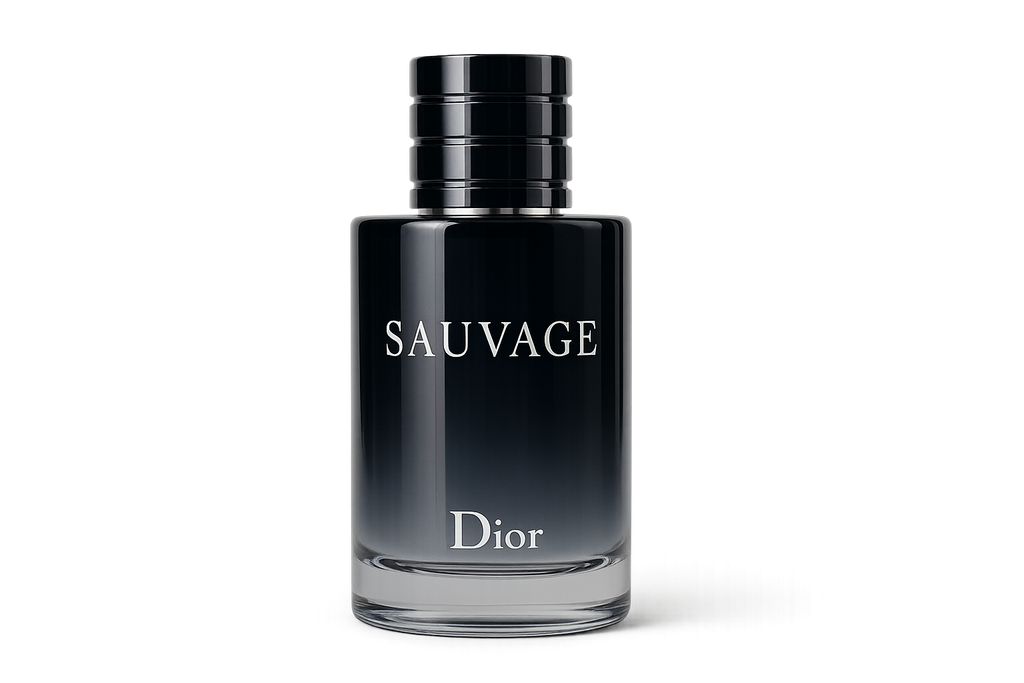 udělej fotku Dior sauvage, chi aby pozadí bylo průhledné 